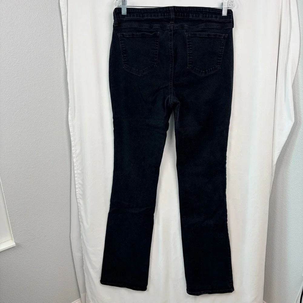 NYDJ Barbara Bootcut Jeans 14T‎ Black Excellent